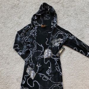 CHRISTIAN AUDIGIER HOODIE STYLE DRESS